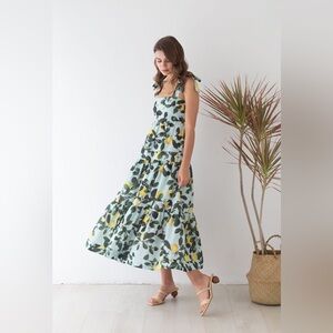 Lemon print dress